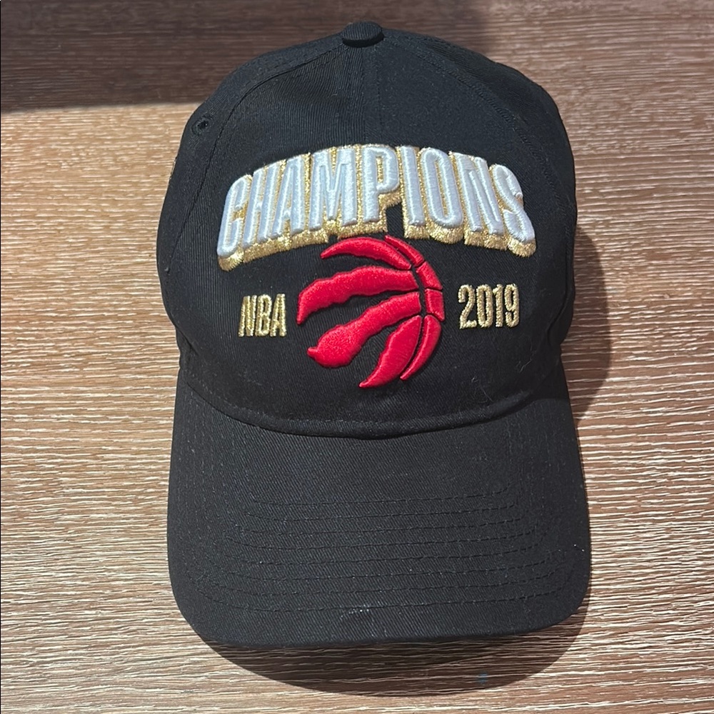 Black NBA Champions 2019 Cap